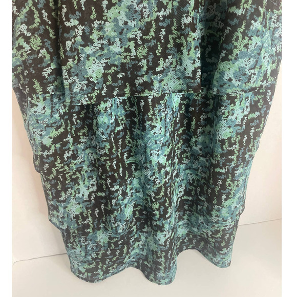 Lane Bryant Sleeveless Thick Strap Ruffle Tiered Colorful Tank Top Womens 16 - Picture 5 of 7